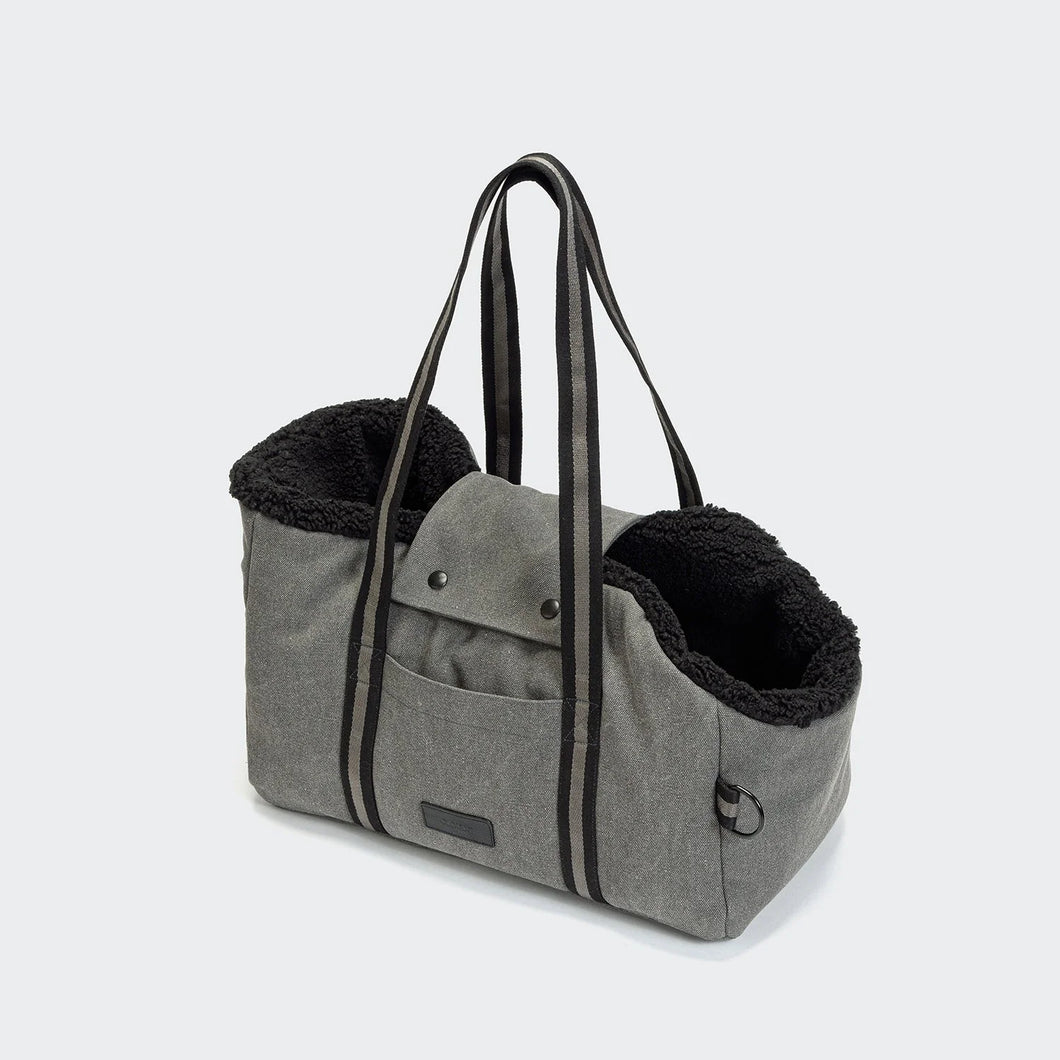 Cloud7 Hundetasche Lucca Canvas Basalt